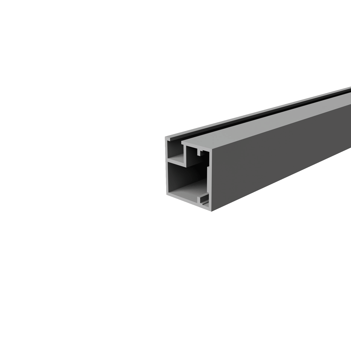 profilo in alluminio frame 14 anodizzato 1 metro raw opaco 5850 -  Elettroluce Store